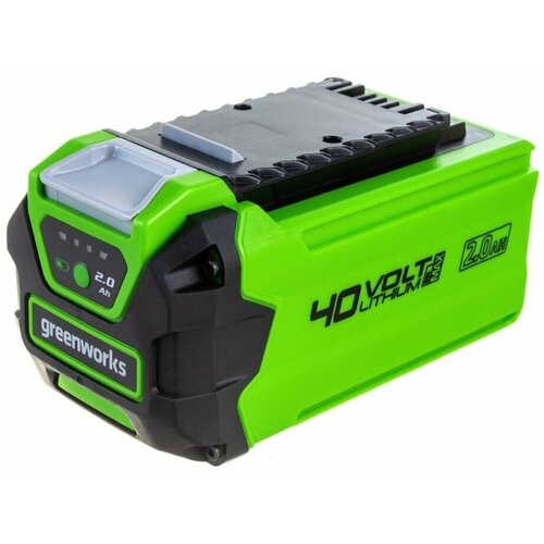 Аккумулятор Greenworks Аккумулятор Greenworks G40B2 2926907, Li-Ion, 40 В, 2 А·ч аккумулятор greenworks g24b2 2902707 li ion 24 в 2 а·ч