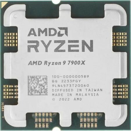 Процессор AMD Ryzen 9 7900X OEM (100-000000589)