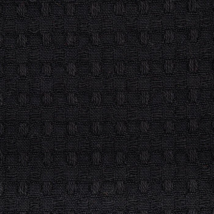 Набор Кухонныйполотенец "Доляна", цвет чёрный 35х60см-2шт, 100% хл, вафля, 220 гр/м2