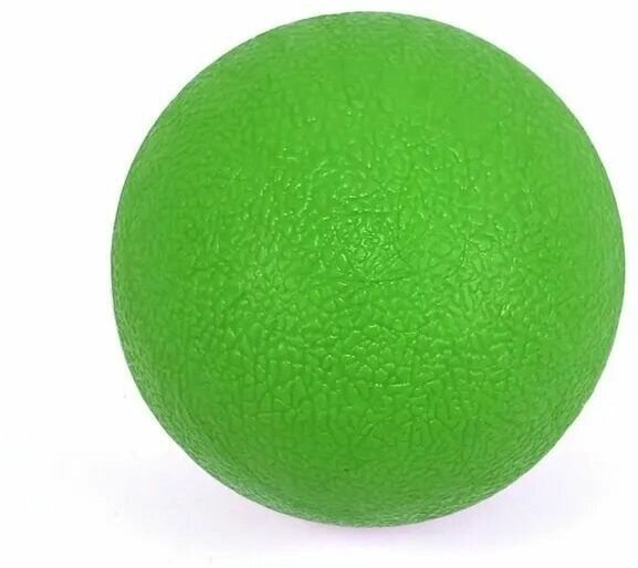 Массажный мяч CLIFF 6 см зеленый для йоги и МФР, спортивный массажный мяч - фотография № 1