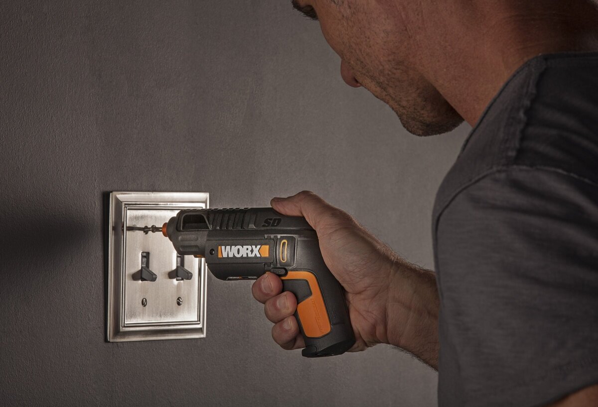 WORX Отвертка аккумуляторная WX254.4 SD Slide Driver, 4 В - фотография № 15