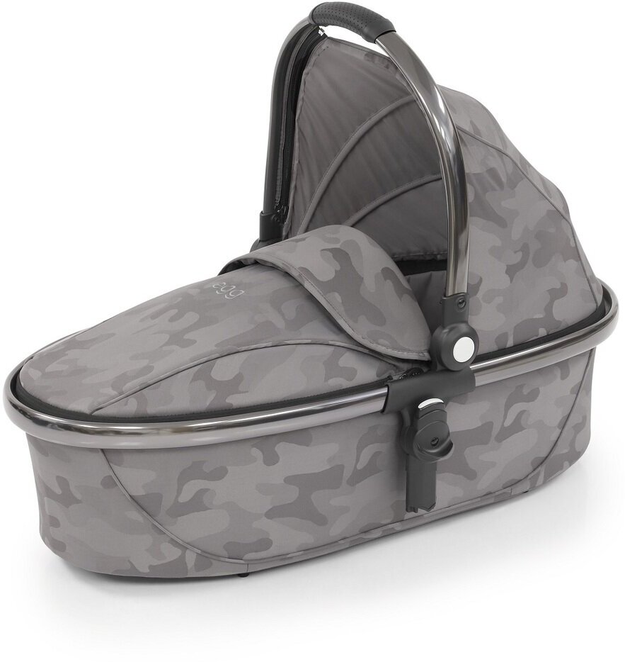 Люлька Egg Carrycot Camo Grey & Anodised Frame