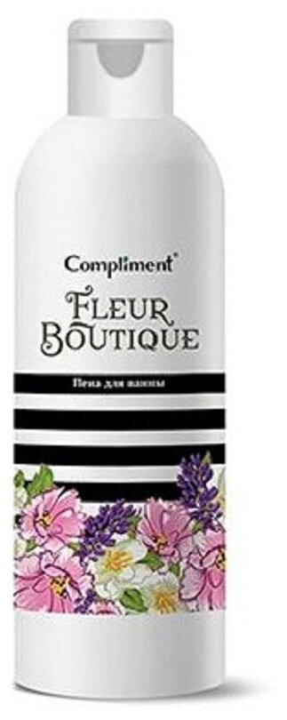 Подарочный набор Compliment Fleur Boutique Пена для ванны 200мл + Соль для ванн Эвкалипт 100г + Соль для ванн Бергамот 1 - фото №6