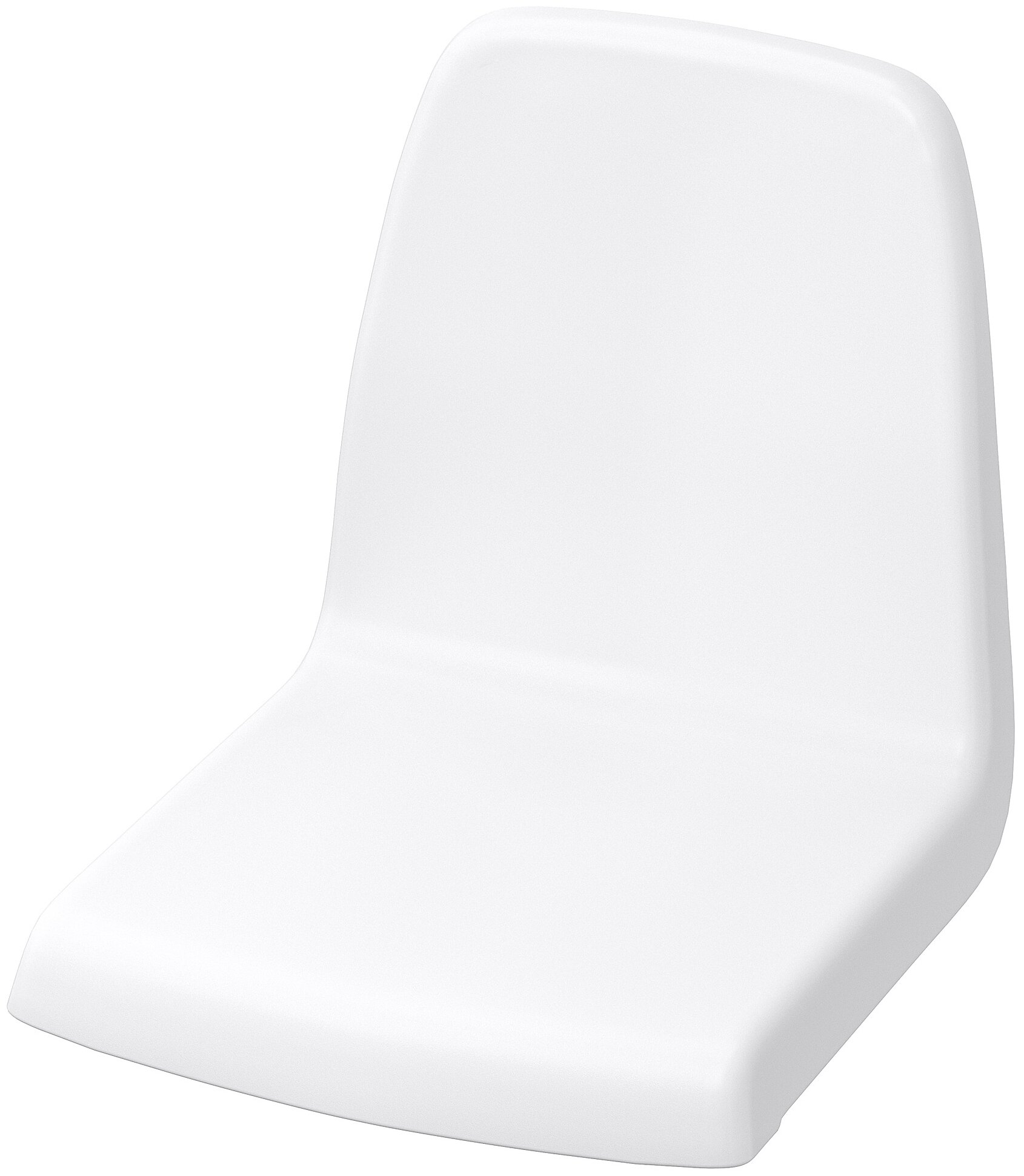 Сиденье ИКЕА ЛАНГУР для детского стула, 30х26х29 см, белый
