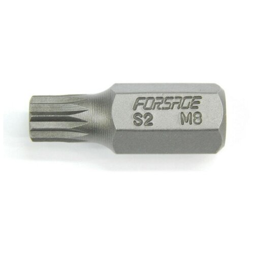 Бита 12-лучевая 30ммL M10 Forsage 1783010(f) forsage ключ г образный spline m10 forsage f 76810k