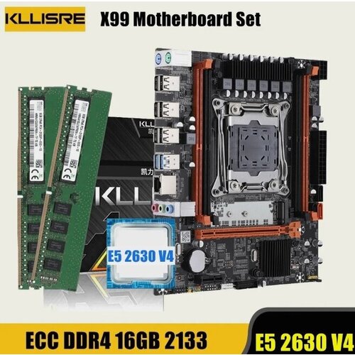 Платформа XEON 2630v4 / DDR4 - 16GB / Kllisre X99