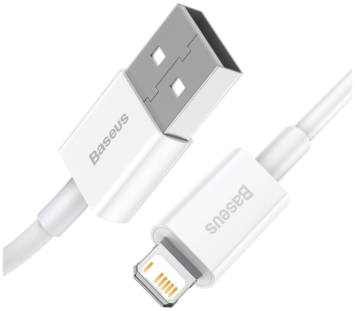 Baseus Superior Series Fast Charging Data Cable USB - Lightning 2.4A 2m White CALYS-C02