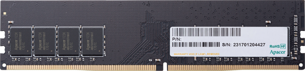 Оперативная память U-DIMM DDR4 Apacer 8Gb 3200MHz CL22 1024x8 EL.08G21.GSH - фотография № 2