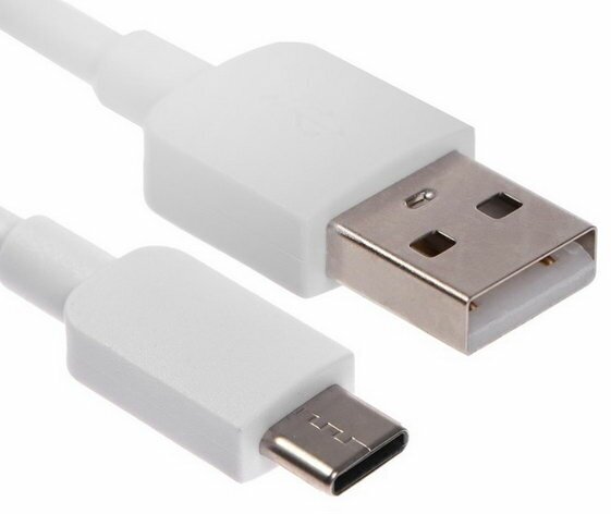 Кабель USB08-01C, Type-C - USB, 1 А, 1 м, белый