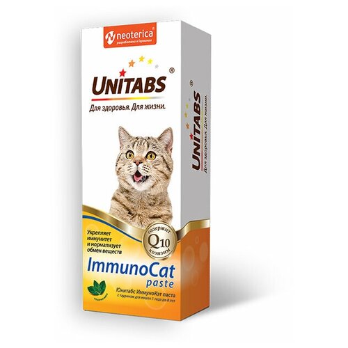 Юнитабс ИммуноКэт (Unitabs ImmunoCat paste) паста для кошек 120мл