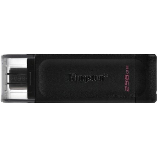 Флеш Диск Kingston 256Gb DataTraveler 70 Dt70/256gb USB3.2 черный Dt70/256gb