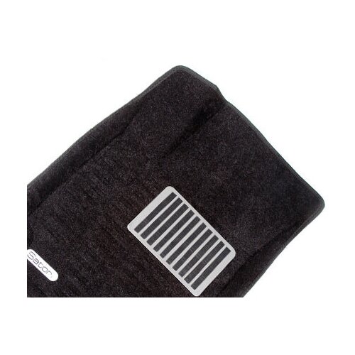 Коврики салона текст BMW 1 F20 2012- Satori с бортиком черные с металлическим подпятником Артикул SI 05-00249 6628₽