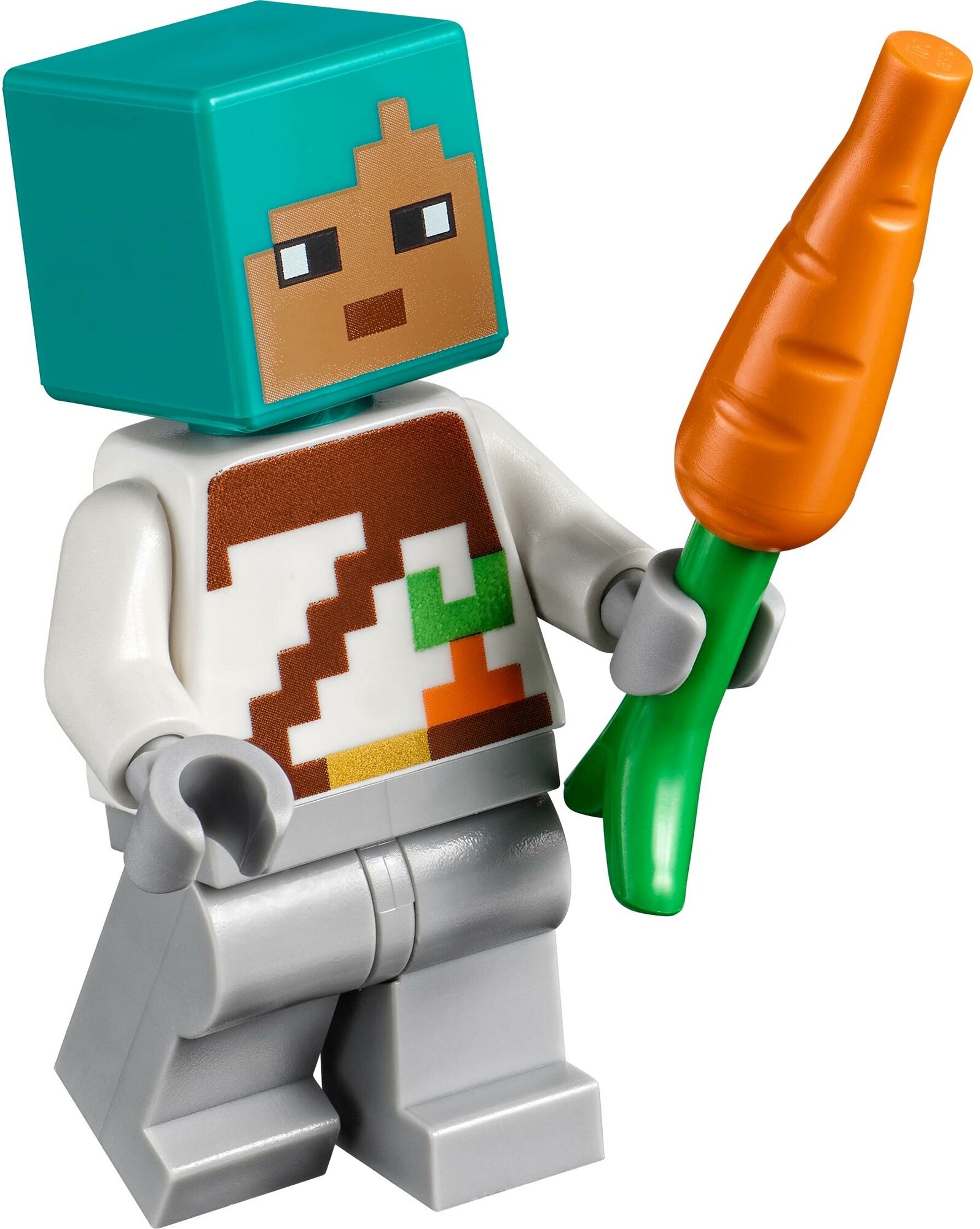 Конструктор Lego Minecraft Кроличье ранчо, - фото №12