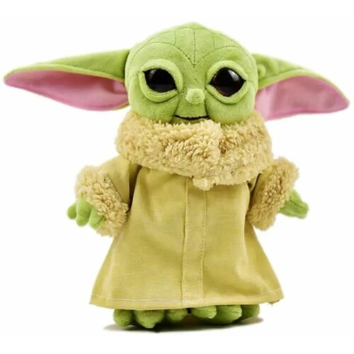 Мягкая игрушка малыш йода 20 см new baby yoda action figure toys movie star wars yoda baby figuras hot mandalorian yoda figuras dolls toy kids gifts room decor