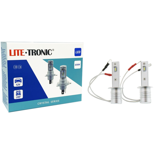 Автолампа светодиодная H1 LITE-TRONIC (комплект) 12/24V CSL LED 6500K