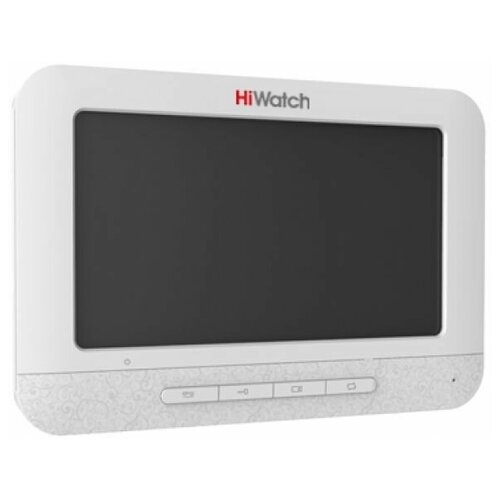 Видеодомофон Hikvision HiWatch DS-D100M серебристый