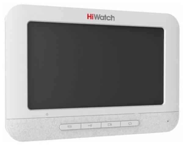 Видеодомофон HIWATCH DS-D100M, серебристый