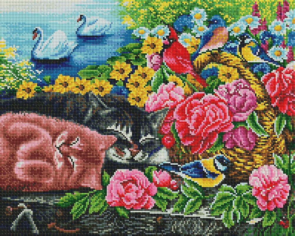 Алмазная мозаика Белоснежка 