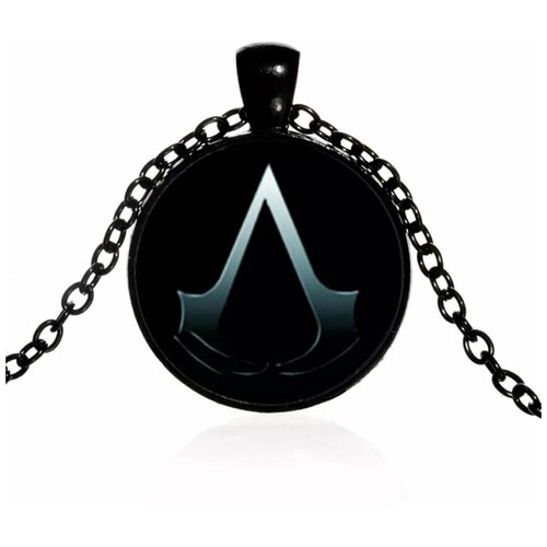 фото Подвеска, бирюзовый, черный assassins creed
