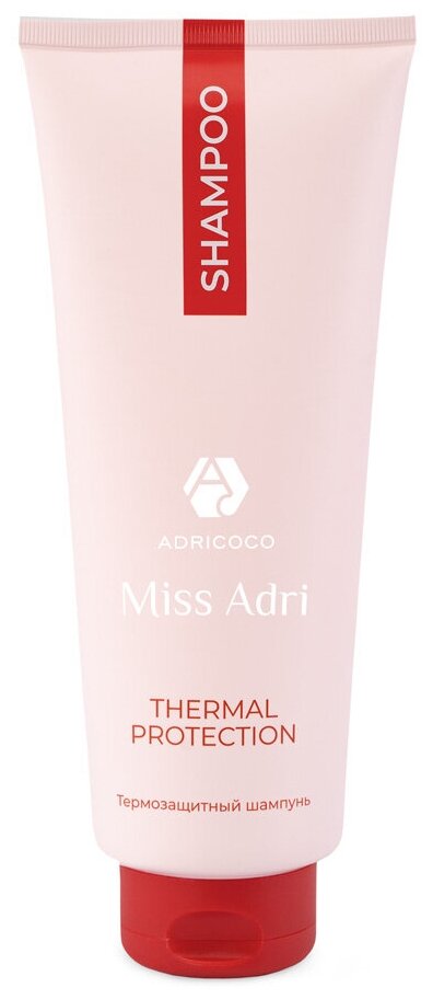 Термозащитный шампунь для волос ADRICOCO Miss Adri Thermal protection, 400 мл