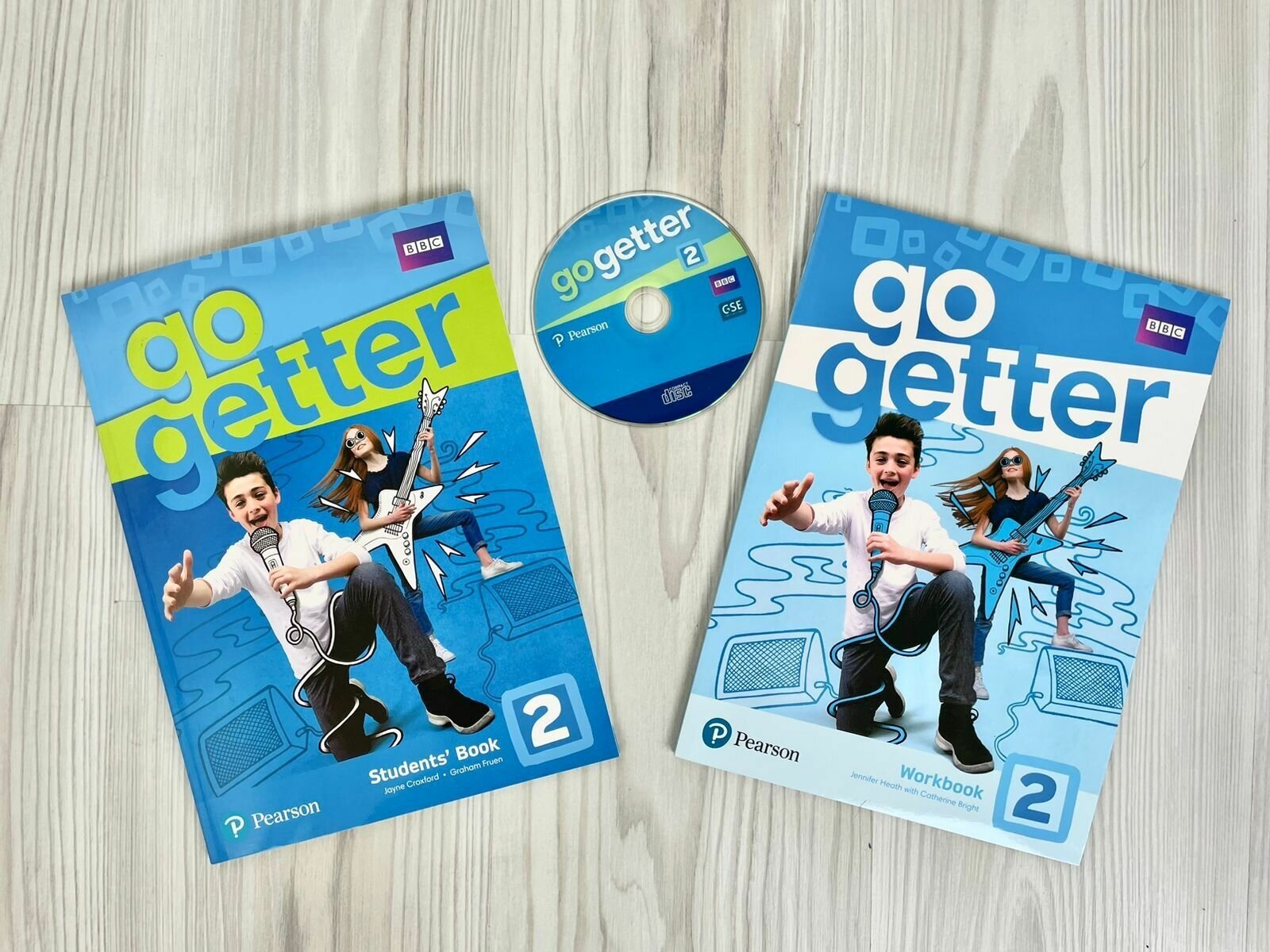 Go Getter Level 2. Student's Book+Workbook+CD