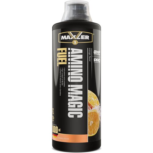 BCAA Maxler Amino Magic Fuel, апельсин ,1000 мл.