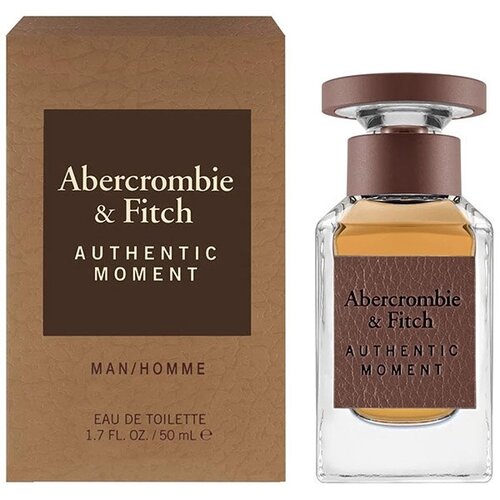 Abercrombie & Fitch Мужской Authentic Moment Men Туалетная вода (edt) 50мл