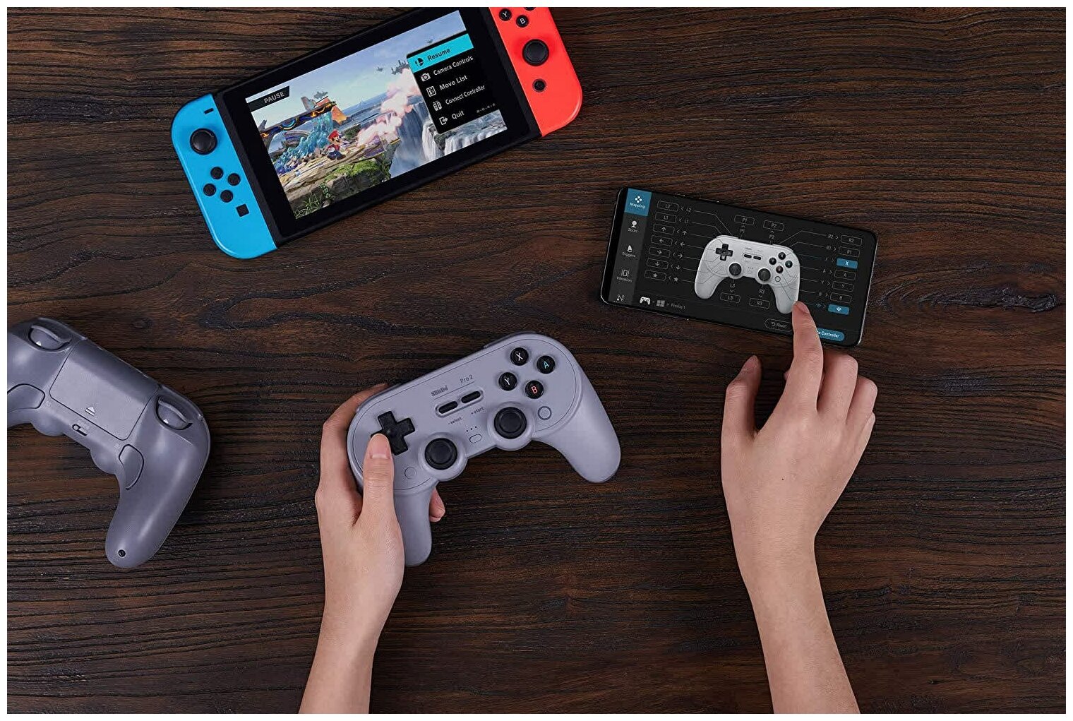 Геймпад 8BitDo Pro 2 (Black edition)