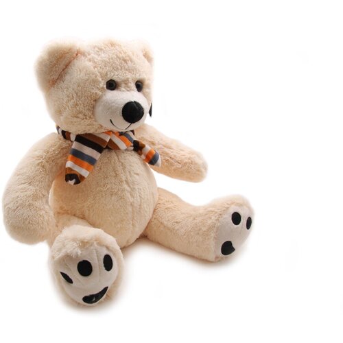 мягкая игрушка magic bear toys медведь с бантом 60 см Мягкая игрушка Magic Bear Toys Медведь в шарфе (60 см)