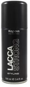 Лак для волос KAPOUS PROFESSIONAL Lacca Strong, сильной фиксации, 100 мл