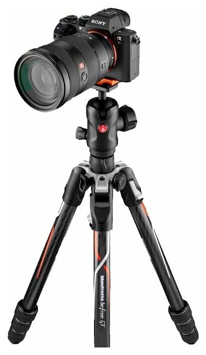 Штатив Manfrotto MKBFRTC4GTA-BH (162см/10кг/1500г), carbon