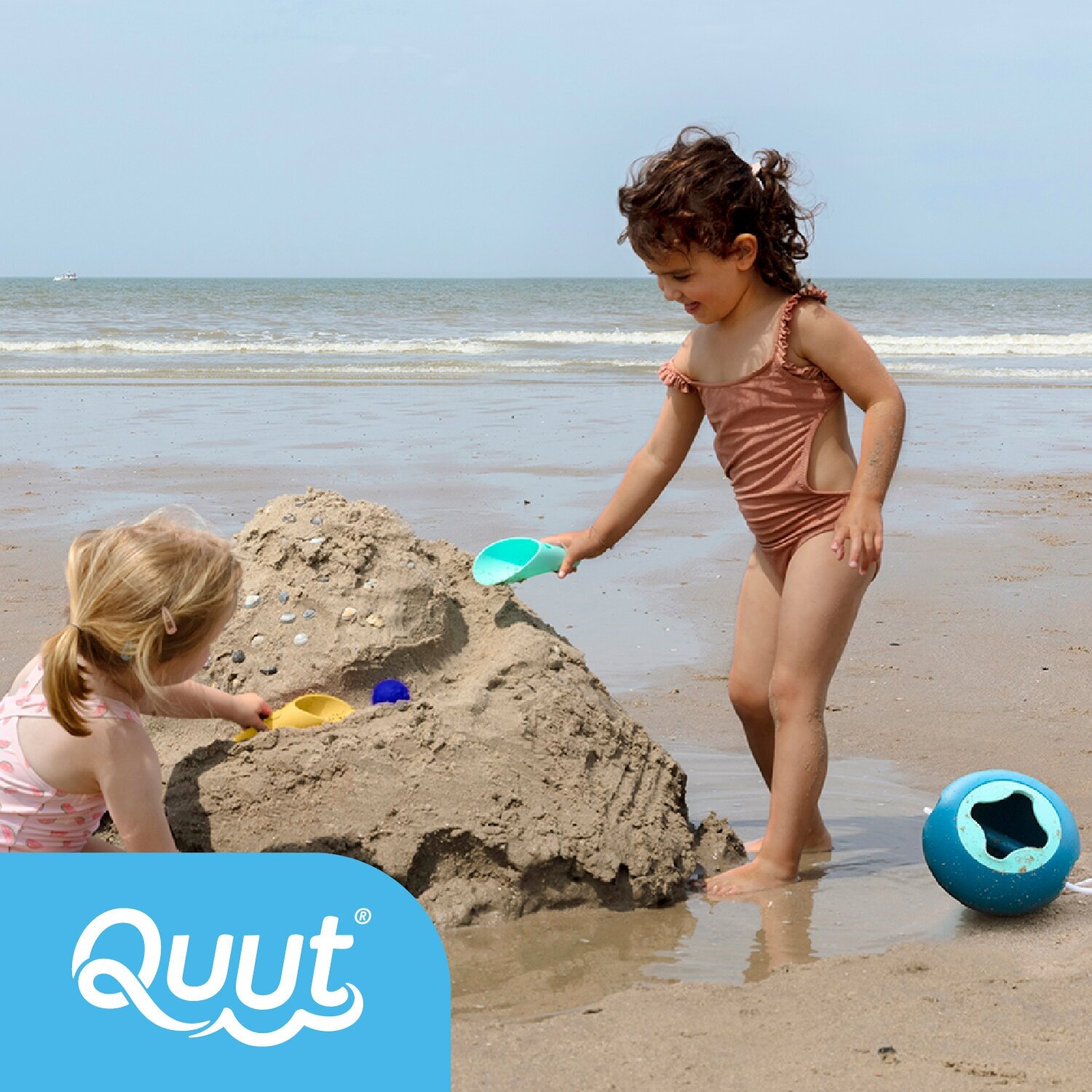Детский игровой набор Quut Mini Ballo, Cuppi, SunnyLove для пляжа