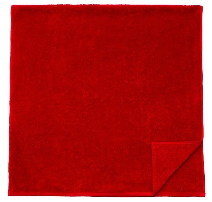 фото 70140400088, Полотенце махровое ( TERRY JAR ), HighRiskRed - красный, пл.400