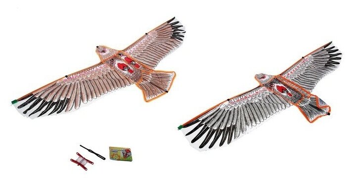 Воздушный змей Funny toys "Орел в полете" с леской (320140)