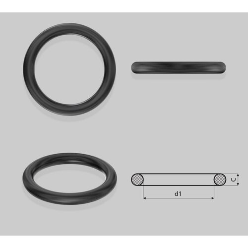 Кольцо резиновое PSTO-02697 68*1,55 PSTO-02697