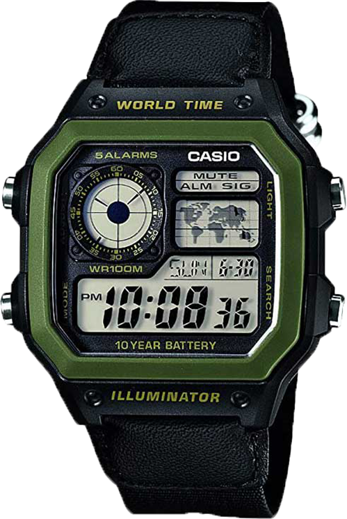 Наручные часы CASIO Collection AE-1200WHB-1B