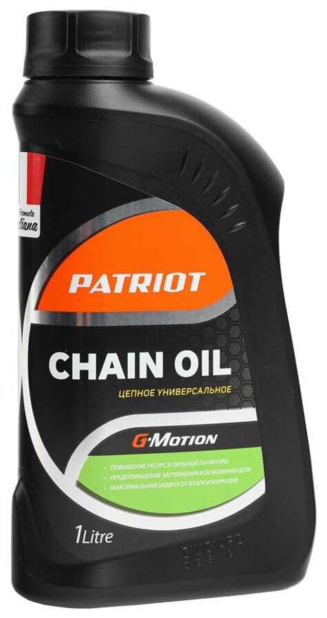 Масло дляазки цепи PATRIOT G-Motion Chain Oil 1 л