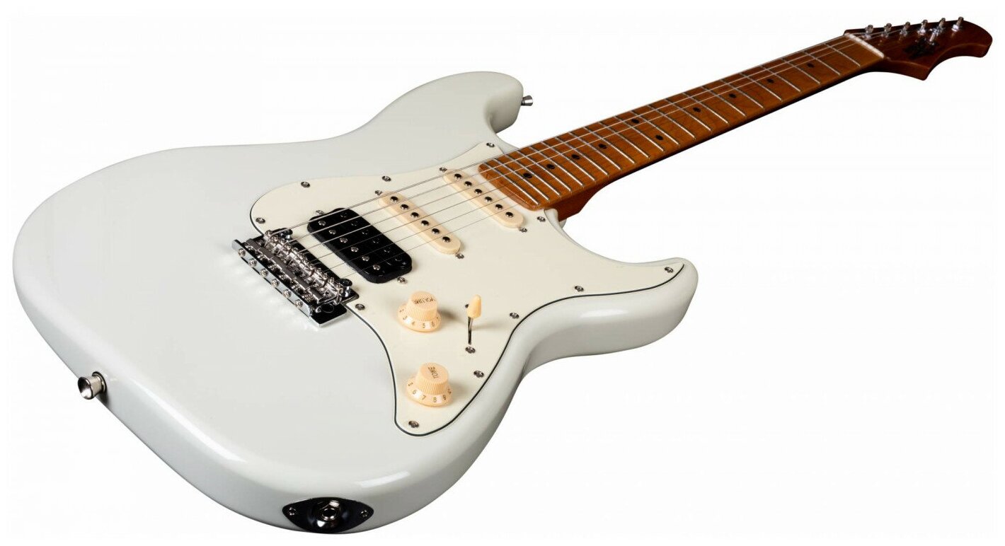 JET JS-400 OW электрогитара, Stratocaster, корпус липа, 22 лада, HSS, tremolo, цвет WH