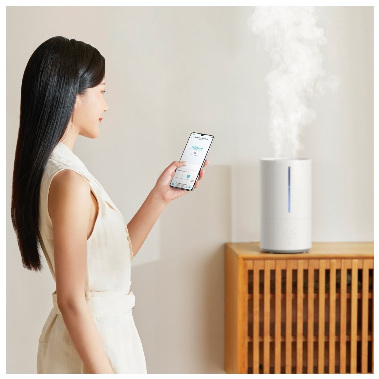 Увлажнитель воздуха Xiaomi Smart Humidifier 2 (MJJSQ05DY) RU, белый - фотография № 9