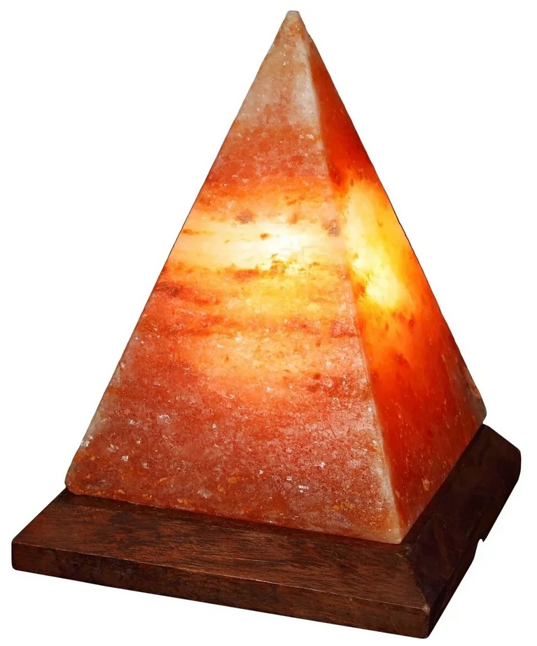 Солевая лампа Ecosalt Пирамида - фотография № 1