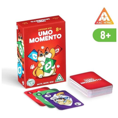 ЛАС играс Карточная игра «UMO MOMENTO», 70 карт