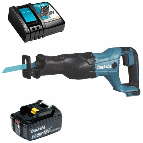 Пила сабельная аккумуляторная 255мм 18В Li-Ion 1x3Ач зу Makita DJR186RF 2648000₽