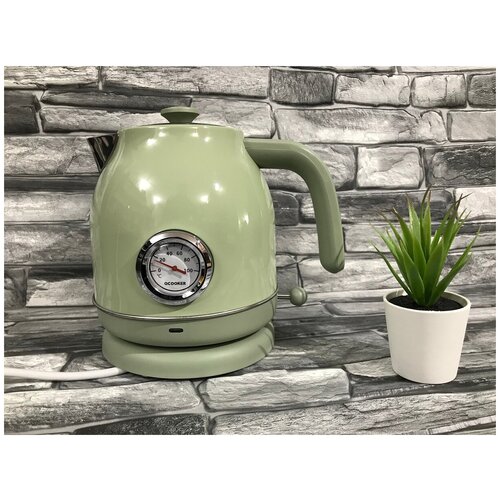 Чайник Xiaomi Qcooker Electric Kettle с температурным датчиком Green QS-1701