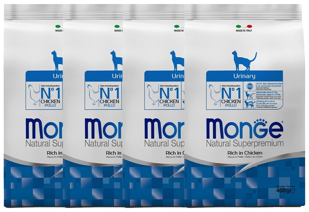     Monge Superpremium Cat Urinary,   4 .  400 