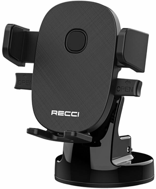 Держатель для телефона автомобильный Recci RHO-C29 с автоматическим зажимом - Черный