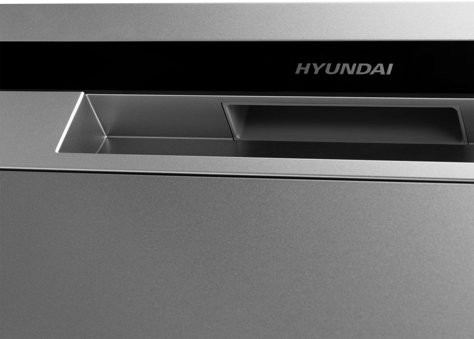 Компактная посудомоечная машина Hyundai DT503, серебристый - фотография № 15