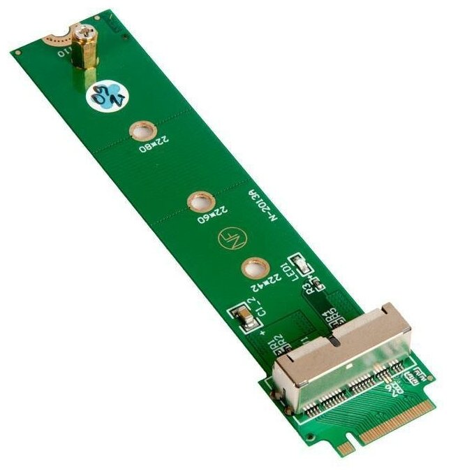 Адаптер (adapter) SSD для Apple MacBook Air Pro / iMac A1398 A1418 A1419 A1465 A1466 для установки в M.2 (NGFF) / NFHK N-2013A