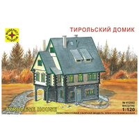 Сборная модель Моделист Миниатюра Тирольский домик, 1/120 412002