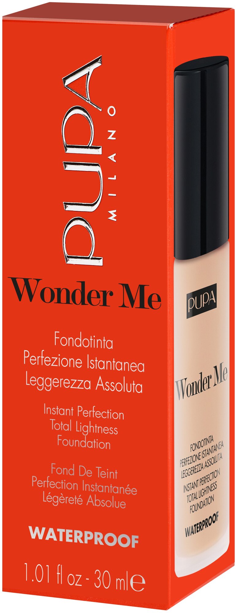 Тональная основа Pupa Wonder Me т.025 Natural Beige, 30 ml Unknown - фото №3