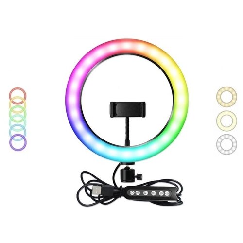 Кольцевая разноцветная лампа MJ33 RGB Lemon Tree 33 см 66700₽